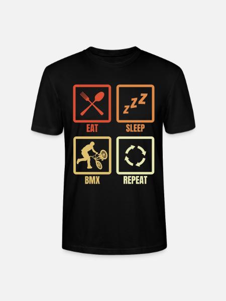 BMX Routine - T-shirt bio CRAFTER Stanley Stella Unisexe - noir