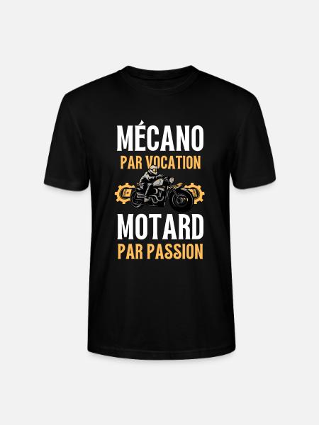 mécanicien et motard 2 - T-shirt bio CRAFTER Stanley Stella Unisexe - noir