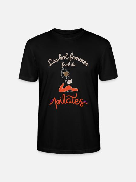 Les hot femmes font du pilates - T-shirt bio CRAFTER Stanley Stella Unisexe - noir