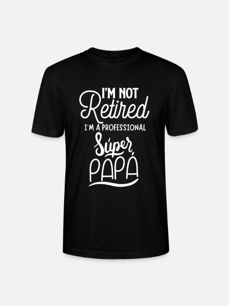 Super Dad Pro - Stanley/Stella CRAFTER Unisex Organic T-Shirt - black