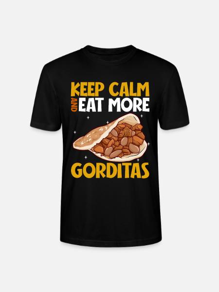 Keep Calm - Gorditas - Stanley/Stella Unisex Bio-T-Shirt CRAFTER - Schwarz