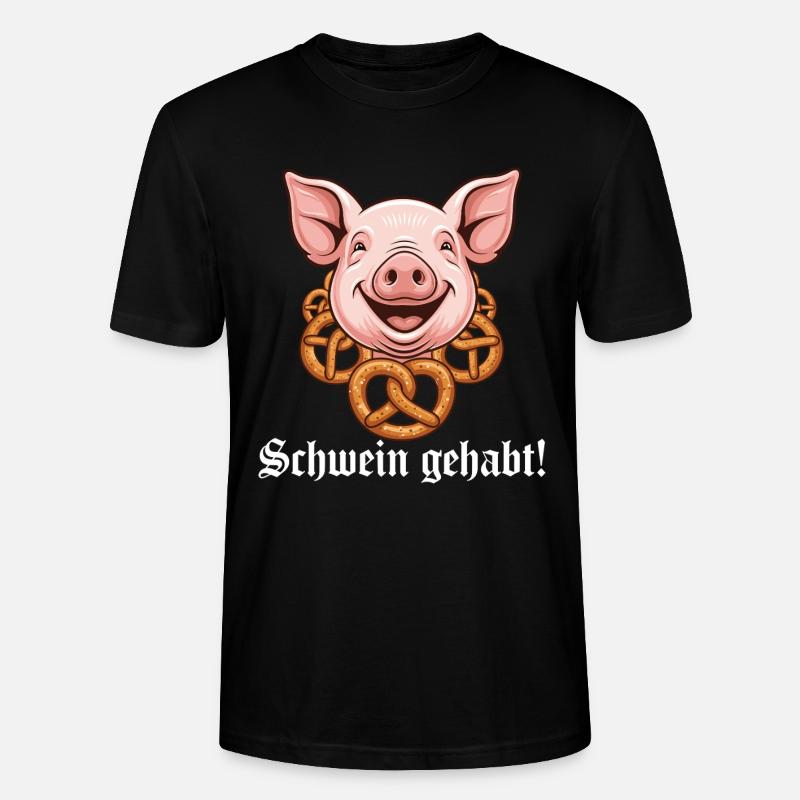 Cochon avait ! - T-shirt bio CRAFTER Stanley Stella Unisexe - noir