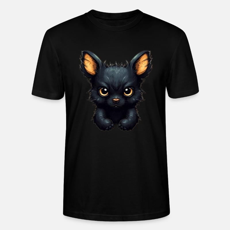 Super mignon Dog style rétro - T-shirt bio CRAFTER Stanley Stella Unisexe - noir