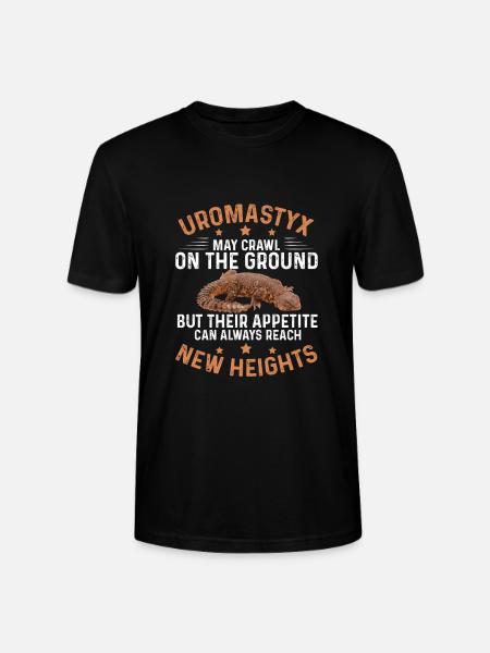 Uromastyx appetit nå nye højder Sjovt - Stanley Stella CRAFTER unisex økologisk-T-shirt - sort