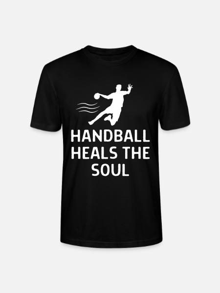 Handball Handball Player Saying Gift - Stanley/Stella CRAFTER Unisex Organic T-Shirt - black