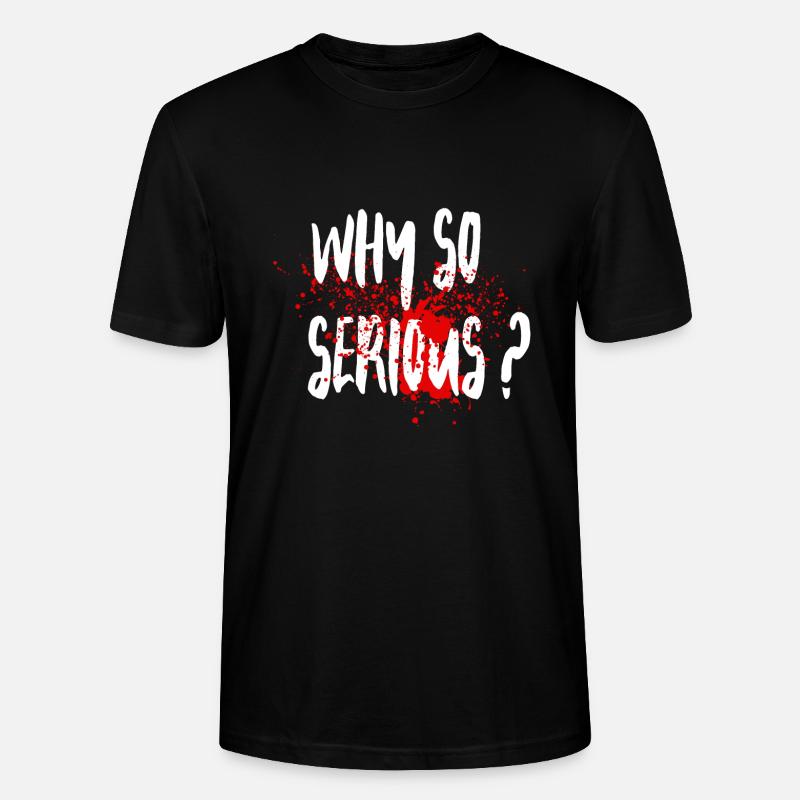 Pourquoi si grave? - T-shirt bio CRAFTER Stanley Stella Unisexe - noir