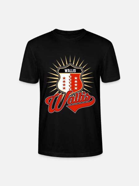 Valais - Stanley/Stella CRAFTER Unisex Organic T-Shirt - black