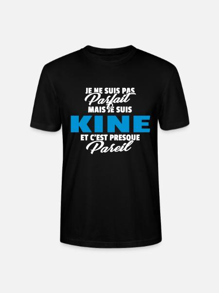 Pas parfait mais kiné - T-shirt bio CRAFTER Stanley Stella Unisexe - noir