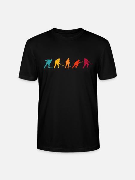 Hockey - Stanley/Stella CRAFTER Unisex Organic T-Shirt - black