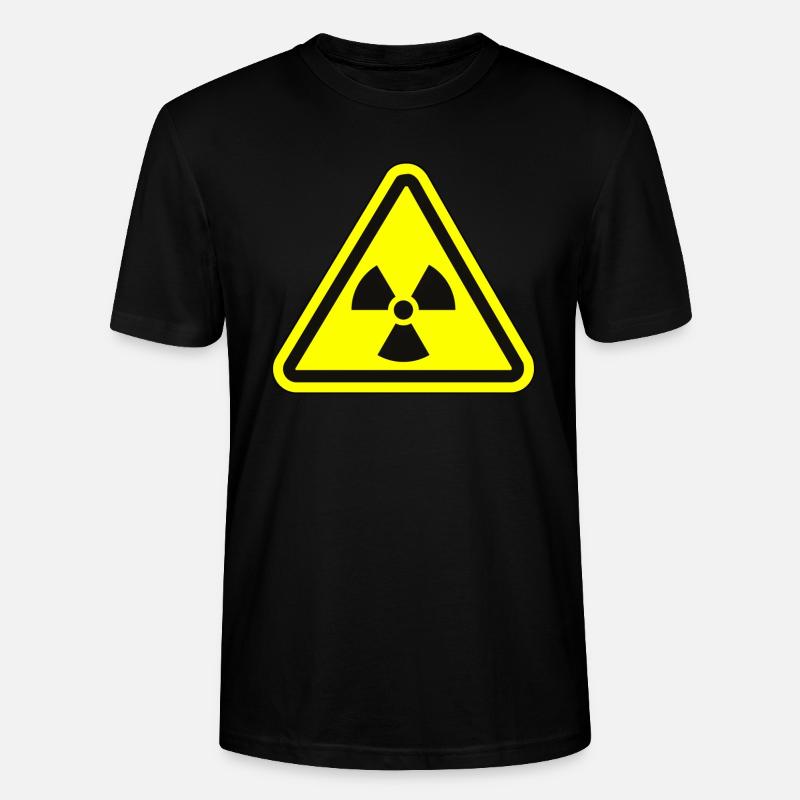 Strahlung Atom Apokalypse Fallout - Stanley/Stella Unisex Bio-T-Shirt CRAFTER - Schwarz