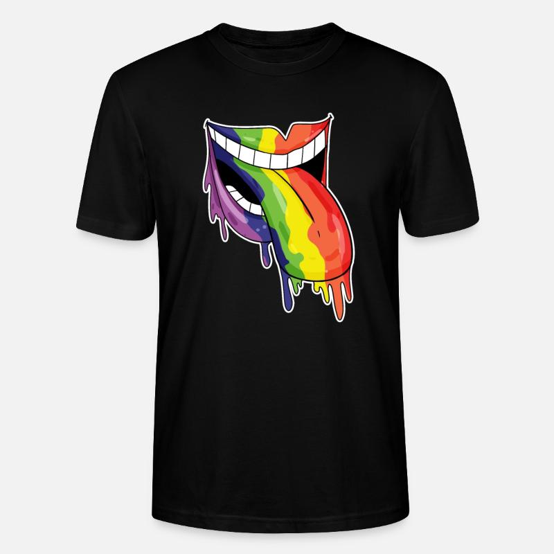 LGBT - Stanley/Stella Unisex Bio-T-Shirt CRAFTER - Schwarz