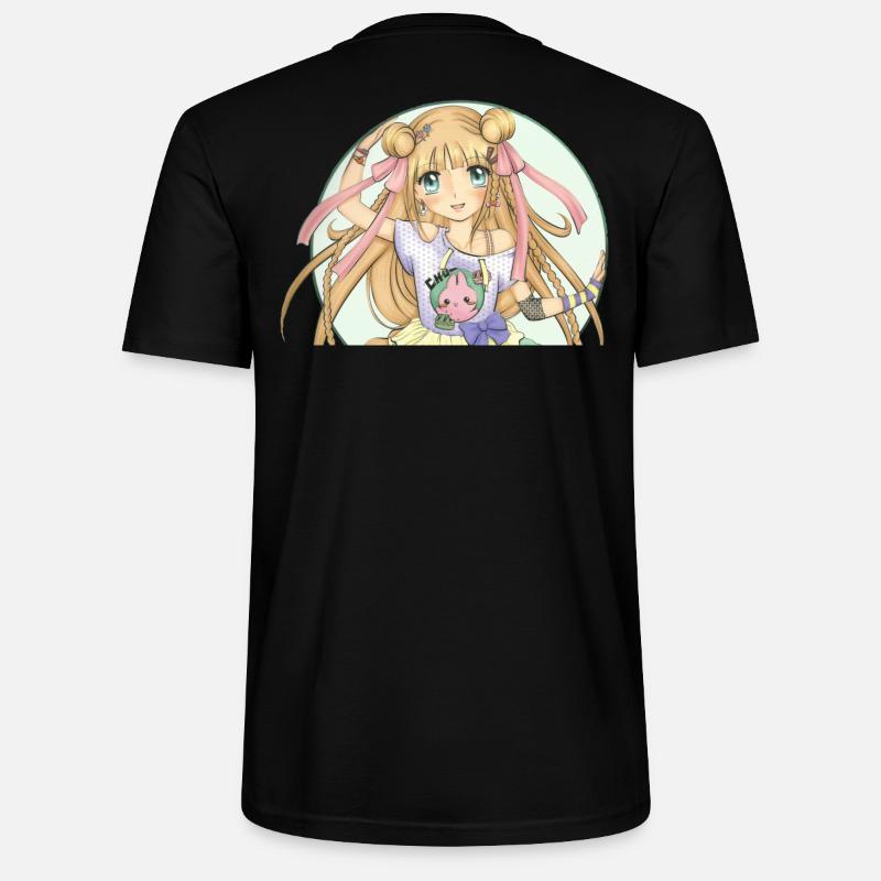 Manga - Stanley/Stella CRAFTER Unisex Organic T-Shirt - black