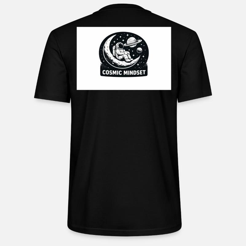 Kosmischer Mindset - Stanley/Stella Unisex Bio-T-Shirt CRAFTER - Schwarz