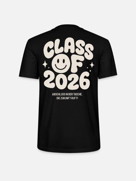 Abschluss 2026 - die Zukunft ruft! - Stanley/Stella Unisex Bio-T-Shirt CRAFTER - Schwarz