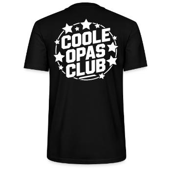 Club des grands-pères cool - T-shirt bio CRAFTER Stanley Stella Unisexe - noir - Dos - Michal (187cm)