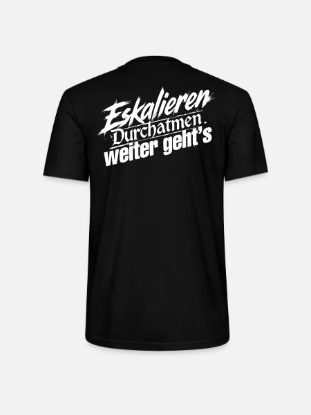 Ruhe Bewahren - Stanley/Stella Unisex Bio-T-Shirt CRAFTER - Schwarz