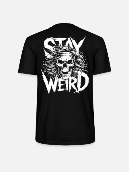 Stay Weird Vibes - Stanley/Stella Unisex Bio-T-Shirt CRAFTER - Schwarz