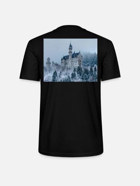 Schloss - Stanley/Stella Unisex Bio-T-Shirt CRAFTER - Schwarz