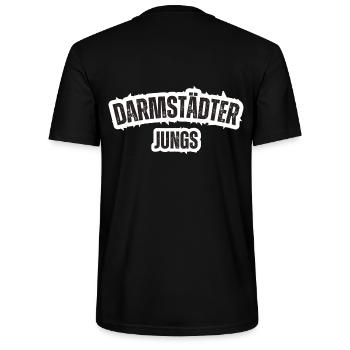 Darmstädter Jungs - Stanley/Stella Unisex Bio-T-Shirt CRAFTER - Schwarz - Hinten - Michal (187cm)