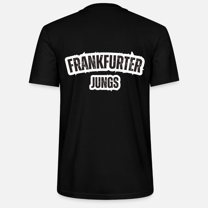 Garçons de Francfort - T-shirt bio CRAFTER Stanley Stella Unisexe - noir