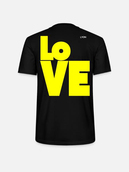 Liebe Gelb - Stanley/Stella Unisex Bio-T-Shirt CRAFTER - Schwarz