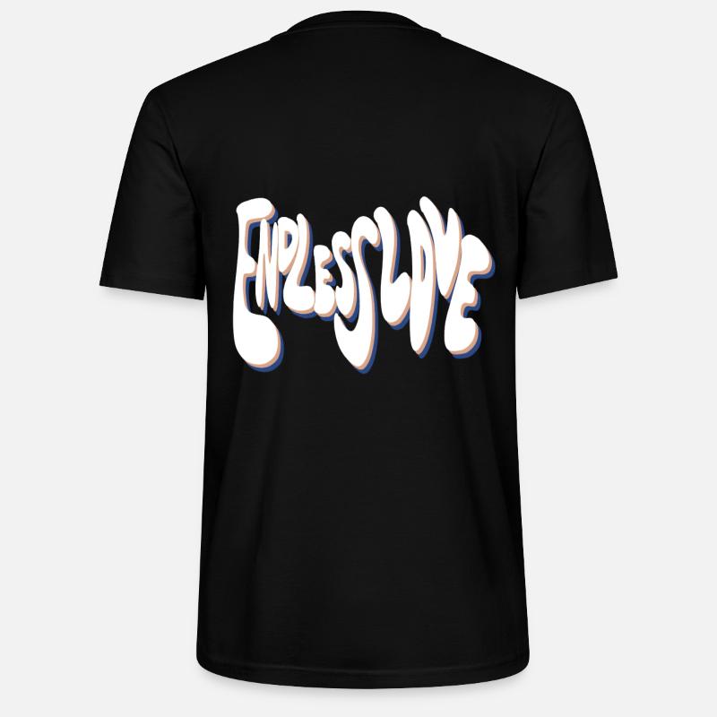 Endless Love - Stanley/Stella Unisex Bio-T-Shirt CRAFTER - Schwarz