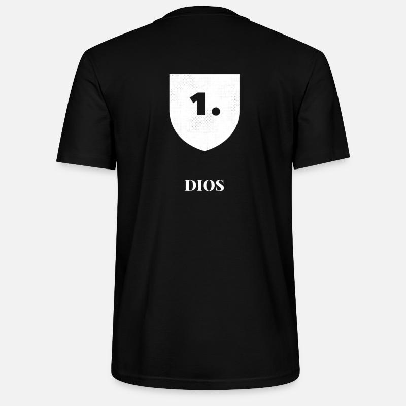 Dios Jersey & Ropa Cristiana - T-shirt bio CRAFTER Stanley Stella Unisexe - noir