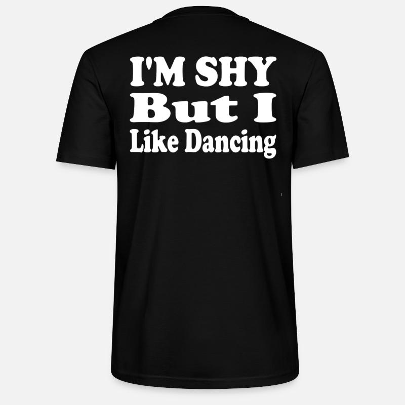 Timide Mais amour Danse - T-shirt bio CRAFTER Stanley Stella Unisexe - noir