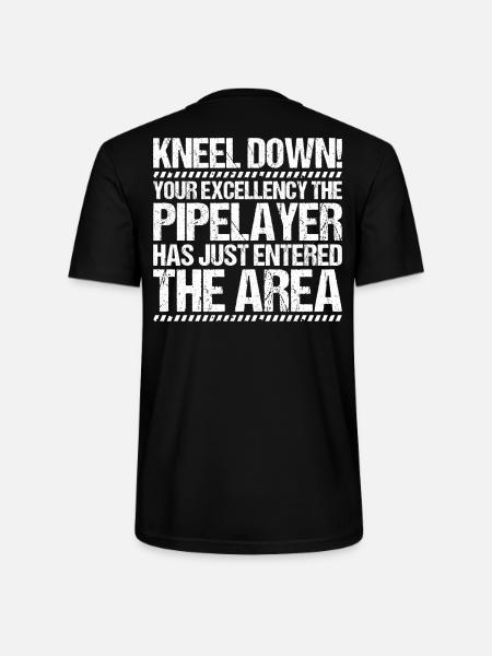 Pipeline Builder Pipeline Construction Pipelayer - Stanley/Stella CRAFTER Unisex Organic T-Shirt - black
