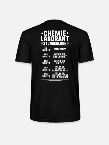 Kjemisk laboratorietekniker Kjemisk laboratorietekniker Kjemi Kjemisk laboratorium - Stanley/Stella CRAFTER unisex økologisk T-skjorte - svart
