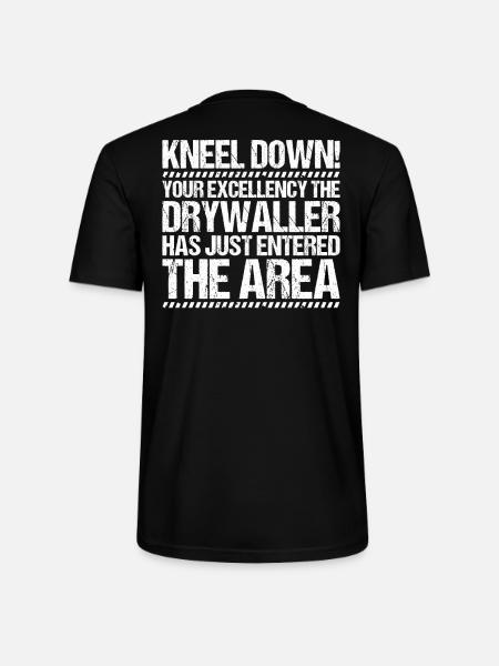 Drywall fitter Drywaller - Stanley/Stella CRAFTER Unisex Organic T-Shirt - black