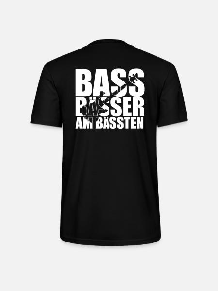 Bass Player Gift BASS BÄSSER AM BÄSSTEN Bassist - Stanley/Stella Uniseks bio-T-shirt CRAFTER - zwart