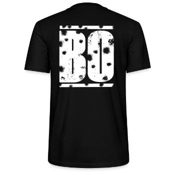 BO Geschenk Geschenkidee - Stanley/Stella Unisex Bio-T-Shirt CRAFTER - Schwarz - Hinten - Michal (187cm)