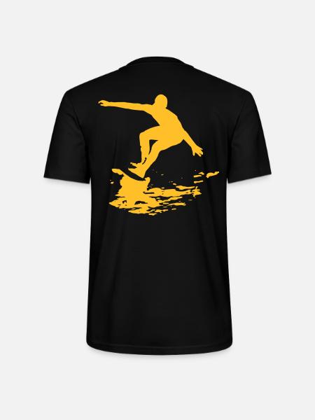surfing_design - Stanley/Stella CRAFTER Unisex Organic T-Shirt - black