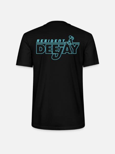 DJ RESIDENT - Stanley/Stella CRAFTER Unisex Organic T-Shirt - black