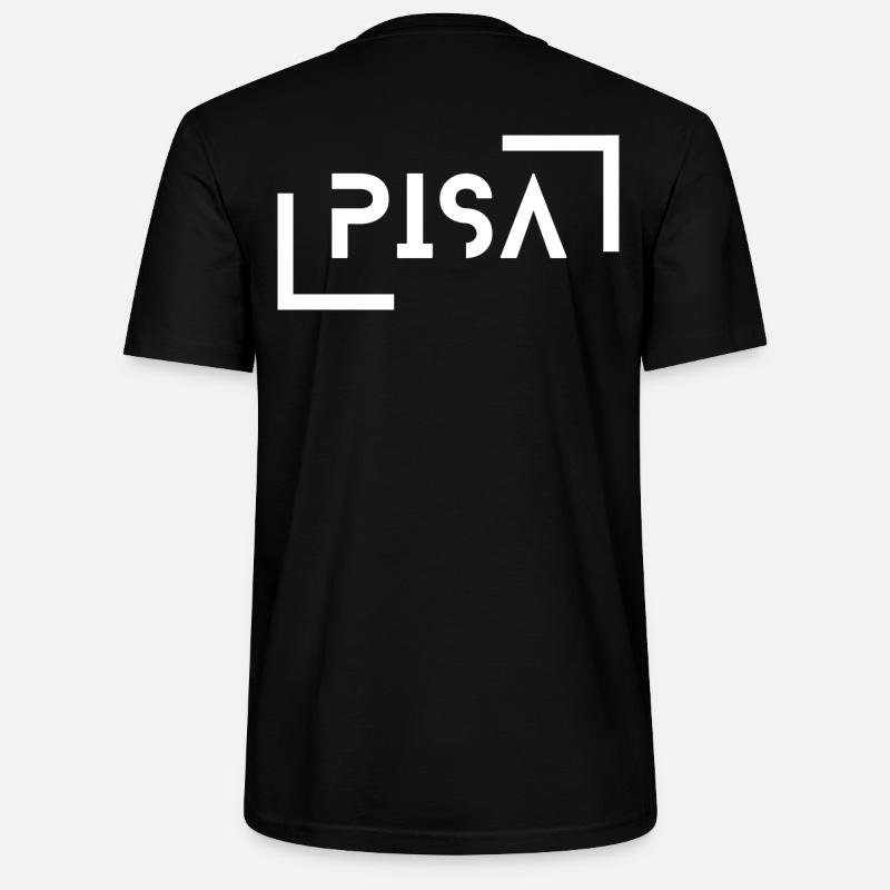 Pisa - Stanley/Stella Unisex Bio-T-Shirt CRAFTER - Schwarz
