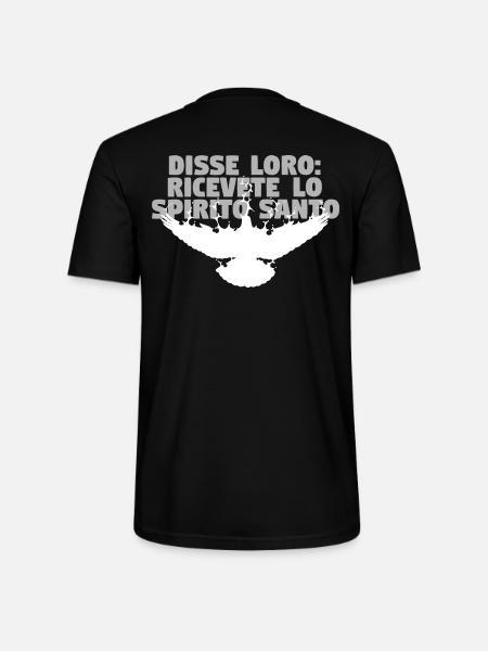 Receive Comforter - Italian - Stanley/Stella CRAFTER Unisex Organic T-Shirt - black