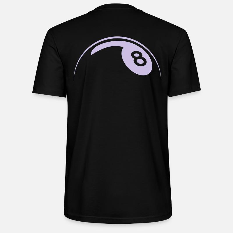 8-Ball - Stanley/Stella Unisex Bio-T-Shirt CRAFTER - Schwarz
