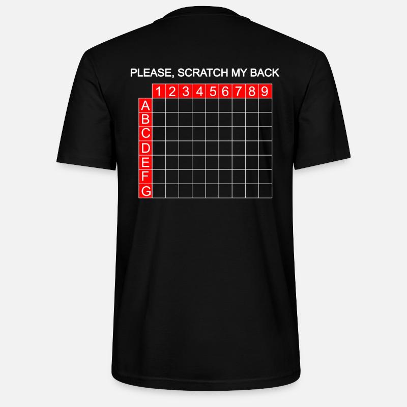 Scratch - Bitte hier kratzen - Stanley/Stella Unisex Bio-T-Shirt CRAFTER - Schwarz