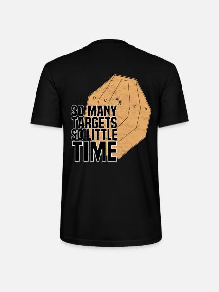 So many targets - Stanley/Stella CRAFTER Unisex Organic T-Shirt - black