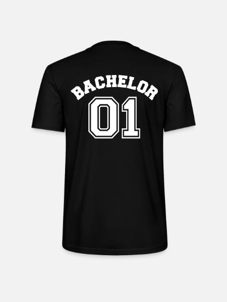 Bachelor 01 - T-shirt bio CRAFTER Stanley Stella Unisexe - noir