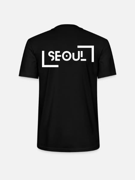 Seoul - Stanley/Stella CRAFTER Unisex Organic T-Shirt - black