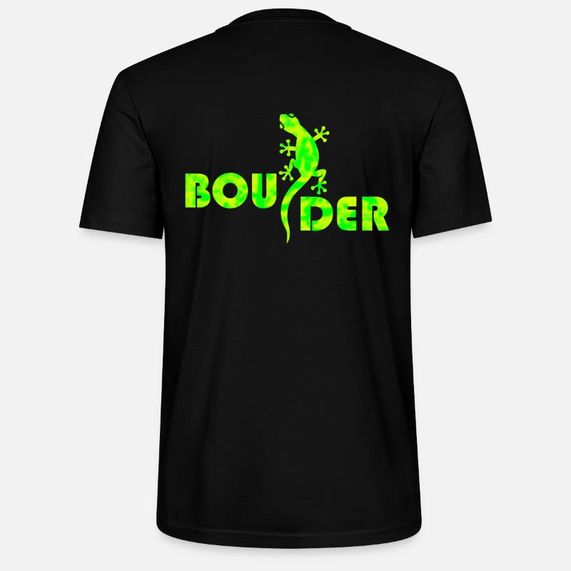 boulder bouldern boulderer boulding - T-shirt bio CRAFTER Stanley Stella Unisexe - noir