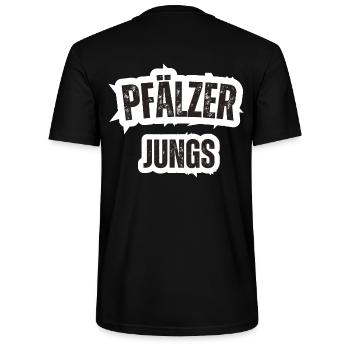 Garçons du Palatinat - T-shirt bio CRAFTER Stanley Stella Unisexe - noir - Dos - Michal (187cm)