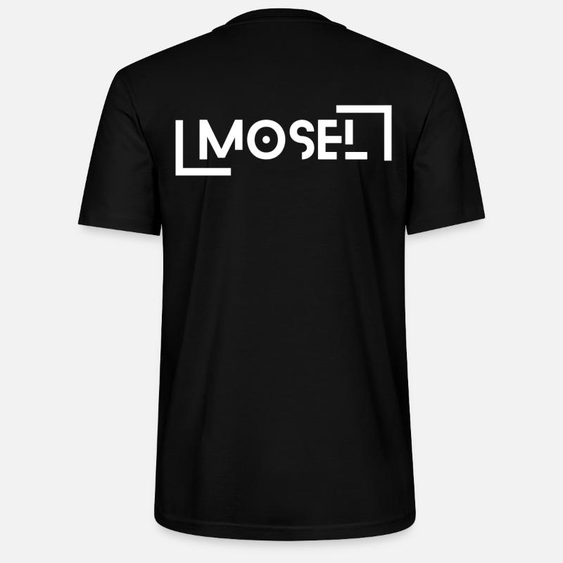 Mosel - Stanley/Stella Unisex Bio-T-Shirt CRAFTER - Schwarz