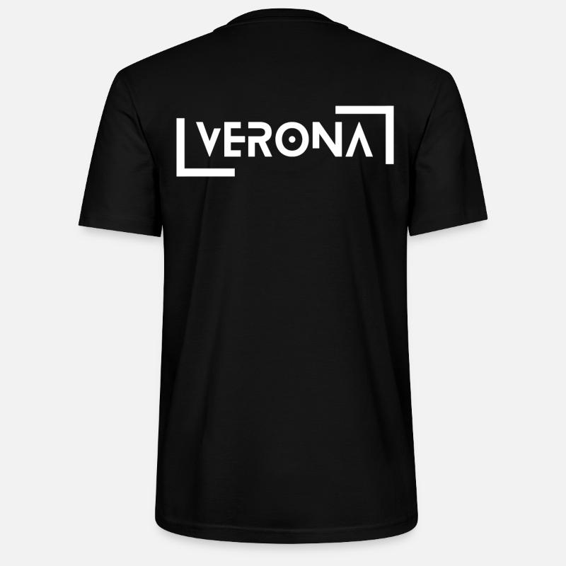 Vérone - T-shirt bio CRAFTER Stanley Stella Unisexe - noir