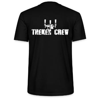Zapfhahn Theken Crew - Stanley/Stella Unisex Bio-T-Shirt CRAFTER - Schwarz - Hinten - Michal (187cm)