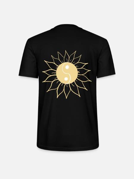 ying yong flower - Stanley/Stella CRAFTER Unisex Organic T-Shirt - black