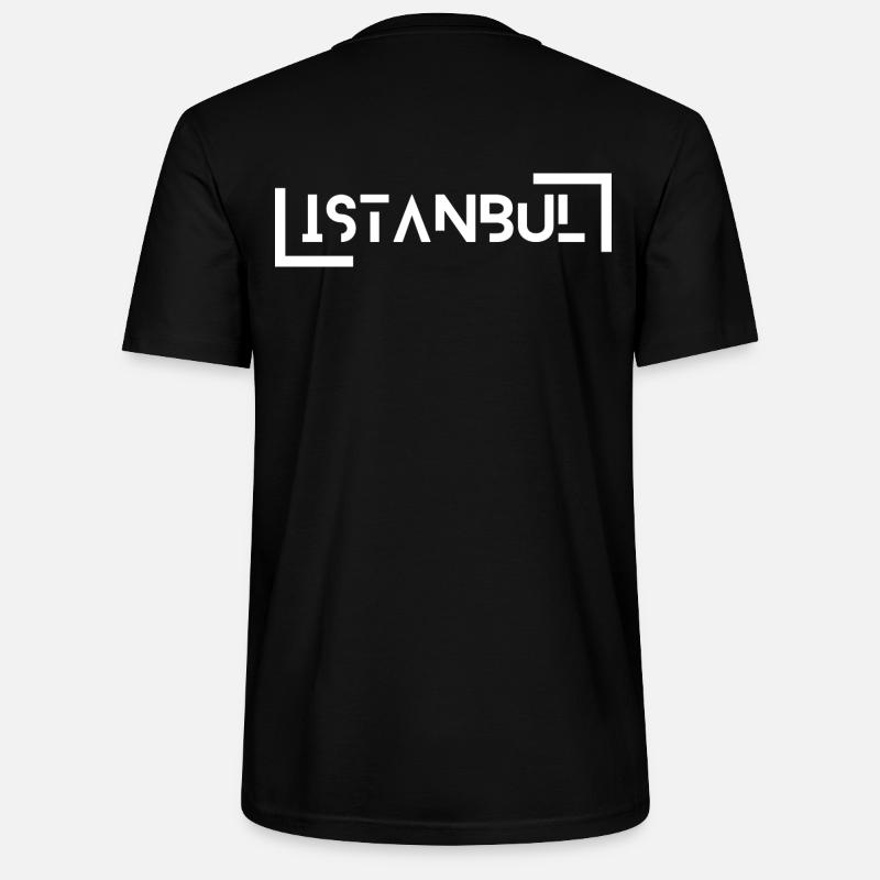 Istanbul - Stanley/Stella Unisex Bio-T-Shirt CRAFTER - Schwarz