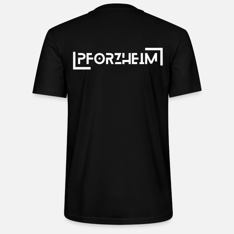 Pforzheim - Stanley/Stella Unisex Bio-T-Shirt CRAFTER - Schwarz